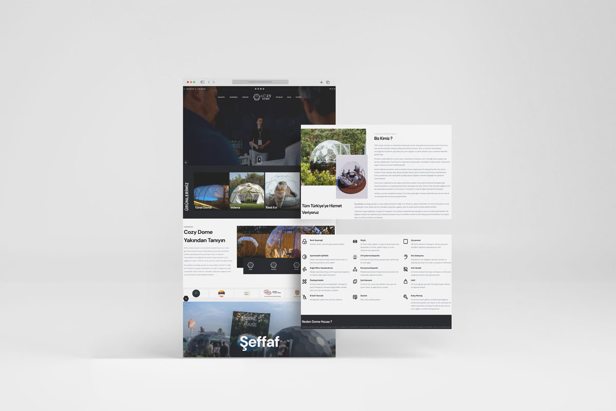Unique Designs: SEO-Friendly Web Solutions for Cozy Dome