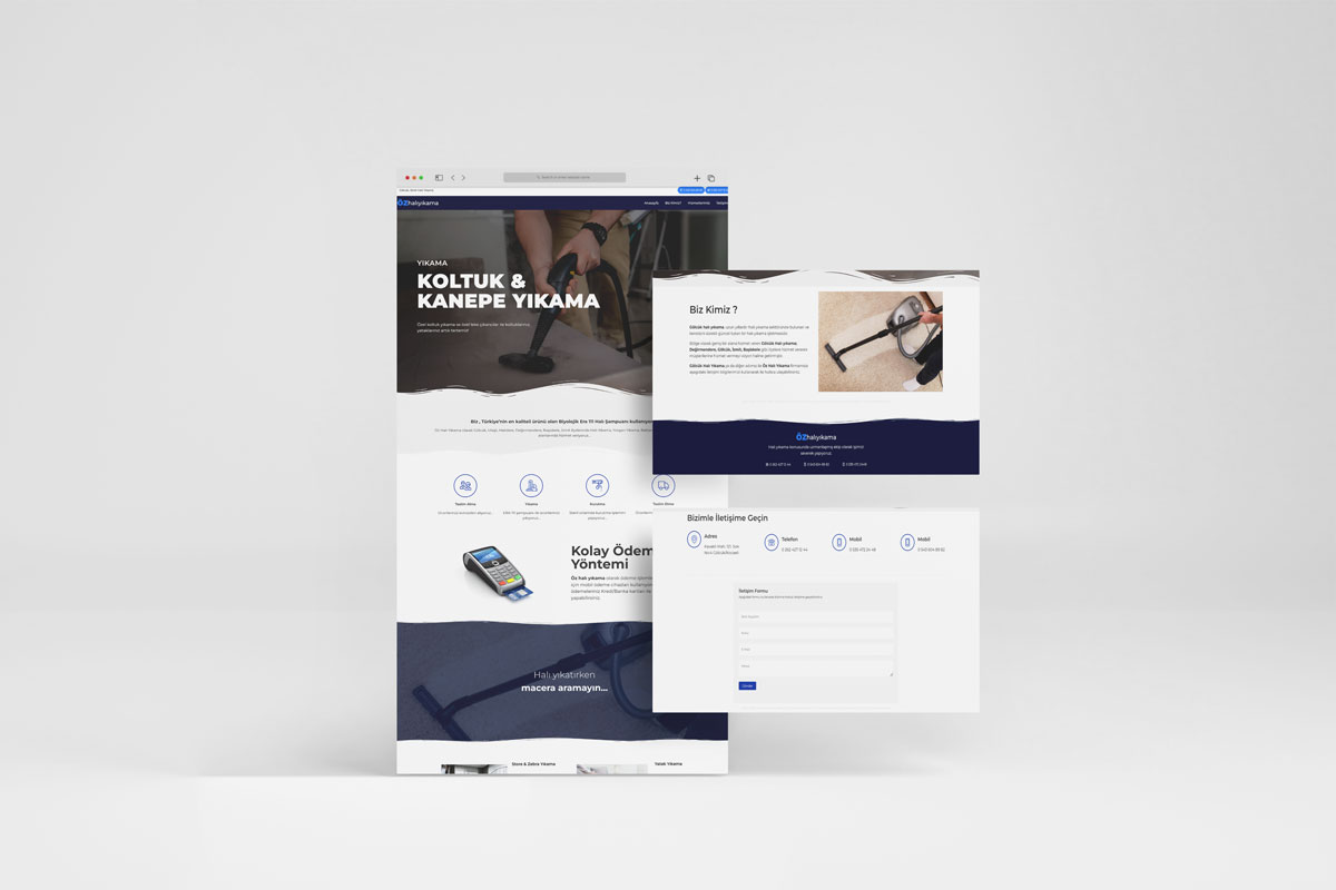 Öz & Melisa Carpet Cleaning: Stand Out in Service with Website Design